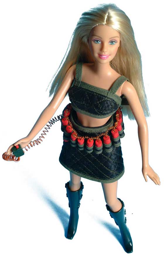 Suicide Bomber Barbie!