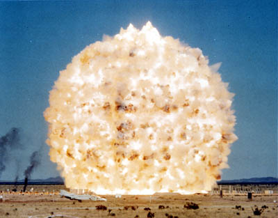 Moab Bomb Explosion