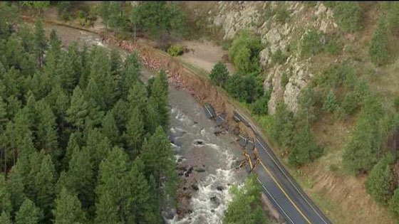 Jamestown Colorado 2013 Flood