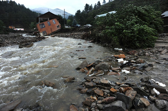 Jamestown Colorado 2013 Flood