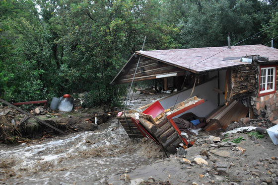 Jamestown Colorado 2013 Flood