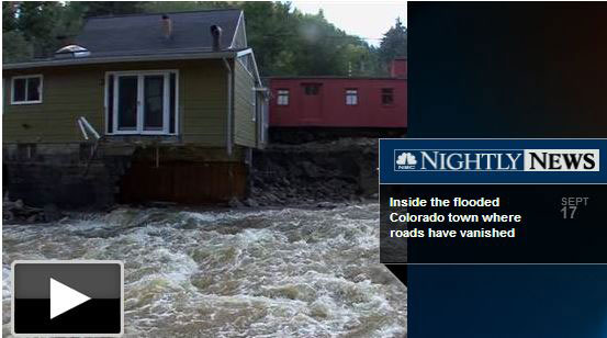 Jamestown Colorado 2013 Flood