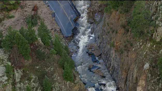 Jamestown Colorado 2013 Flood